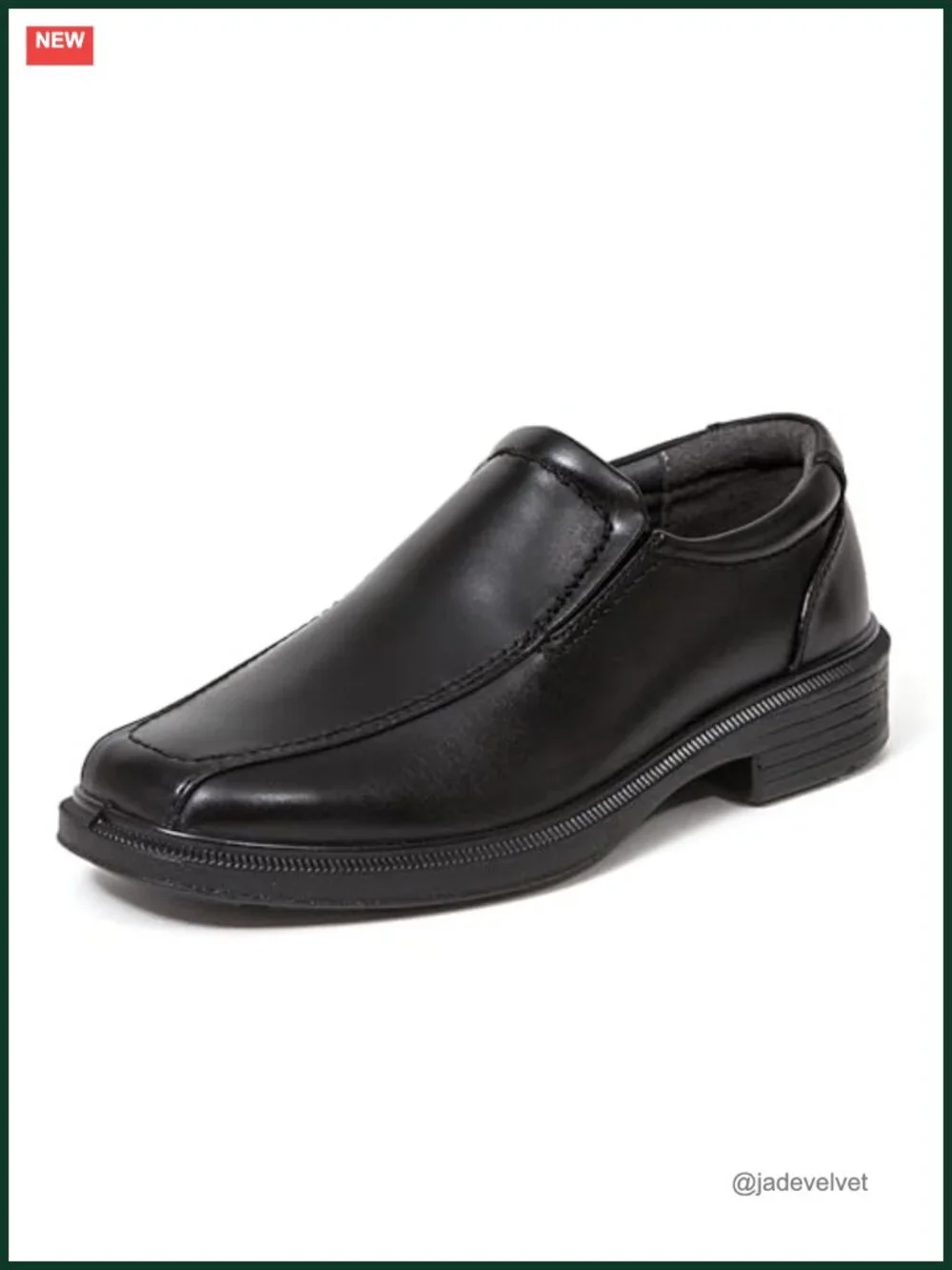 Boys Slip On Dress Loafers Formal School Uniform Shoes